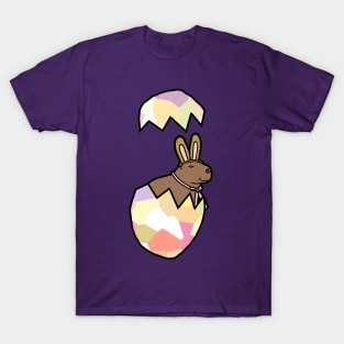 Capybara in Bunny Ears Funny Easter Egg T-Shirt